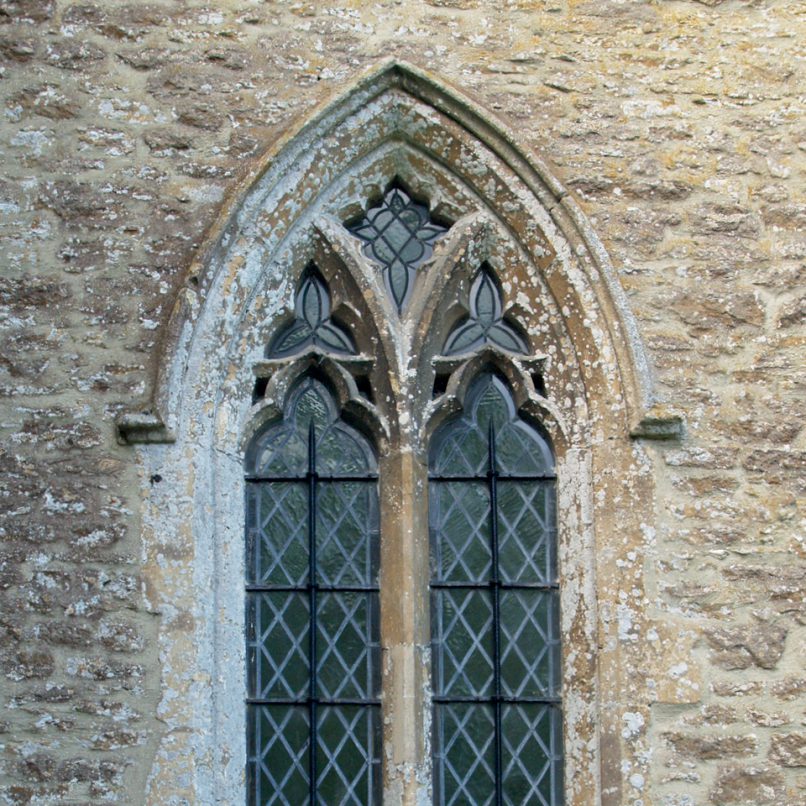 Bild eines Kirchenfensters