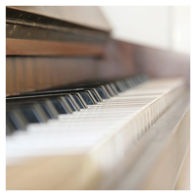 Bild von einem Klavier