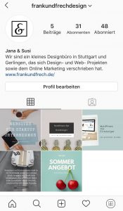 Bild des Unternehmensprofils von frank & frech design Stuttgart