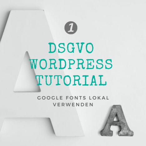 Bild für den Blogbeitrag DSGVO WordPress Tutorial